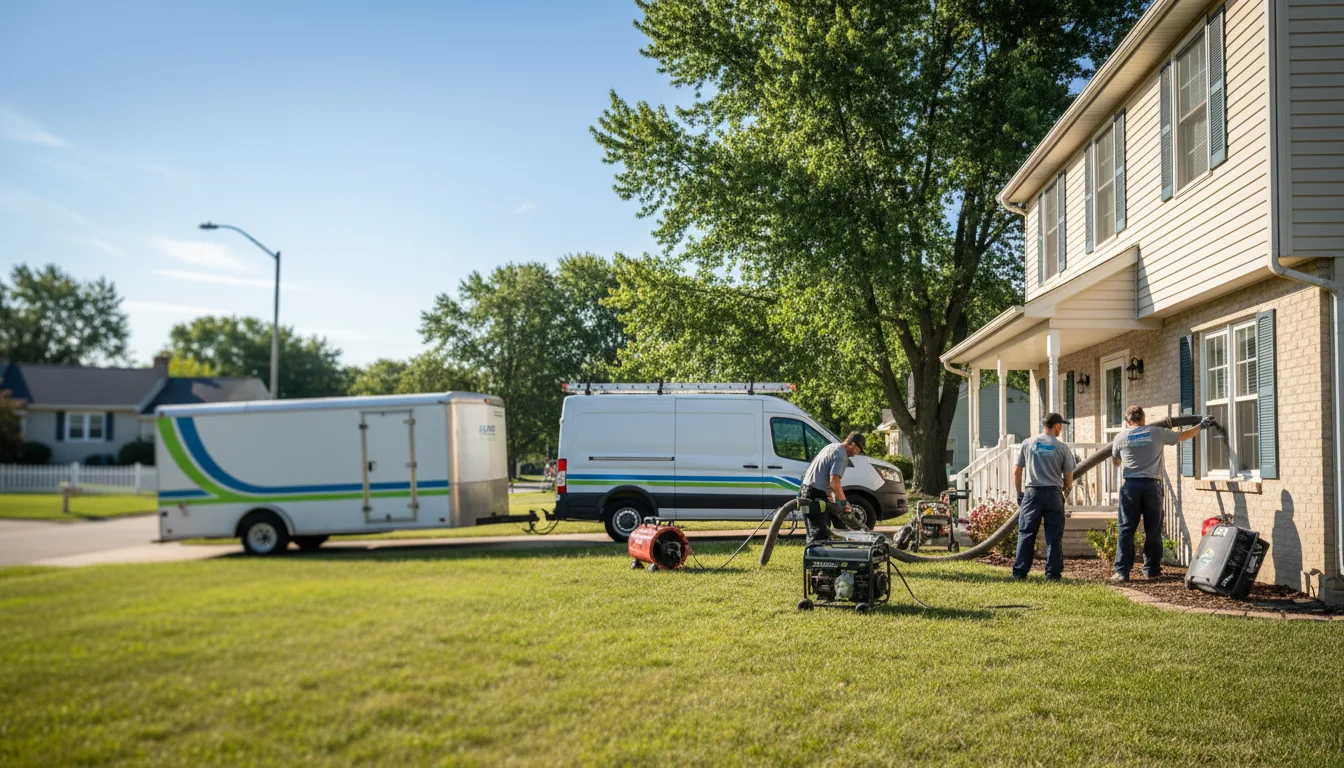 Flooded Basement Restoration And Cleanup With Repair in Vado, NM near me